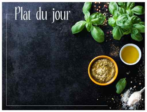 PLAT DU JOUR