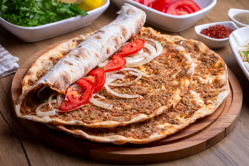 PIZZA A LA VIANDE DE BŒUF