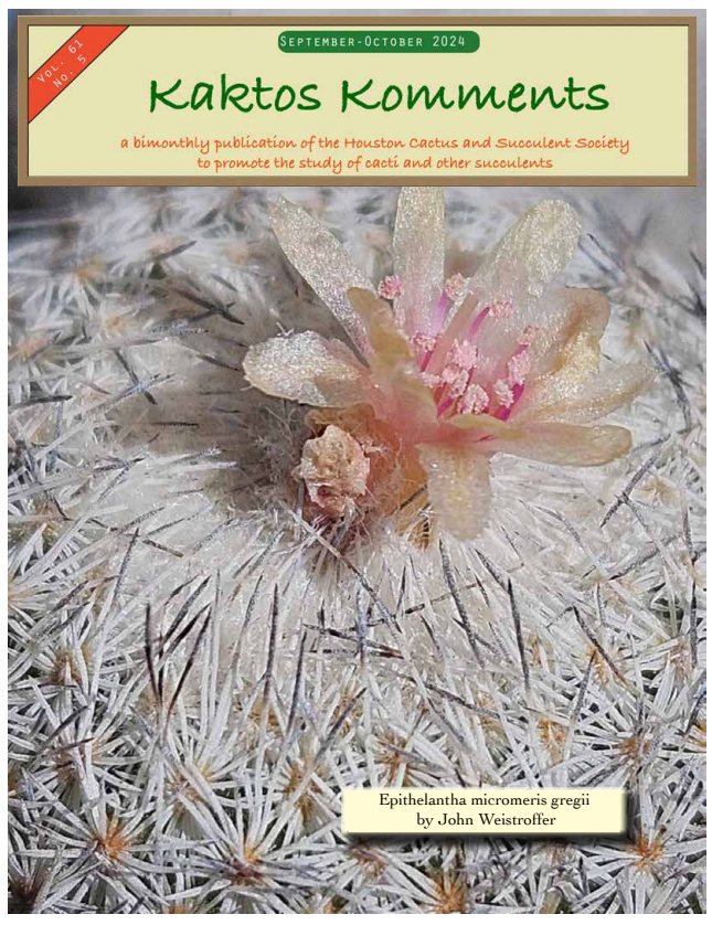 Kaktos Komments Vol 61 No 5