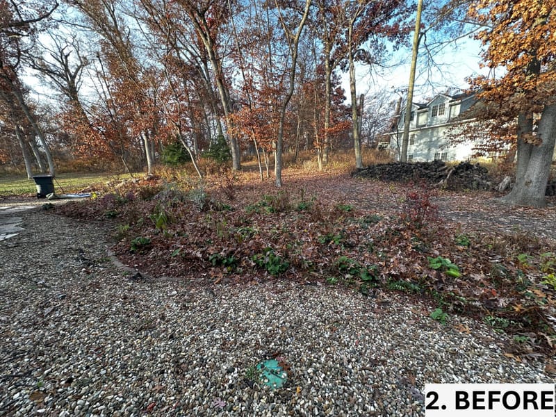 Restoring Rock Pathways and Mulch Garden Beds