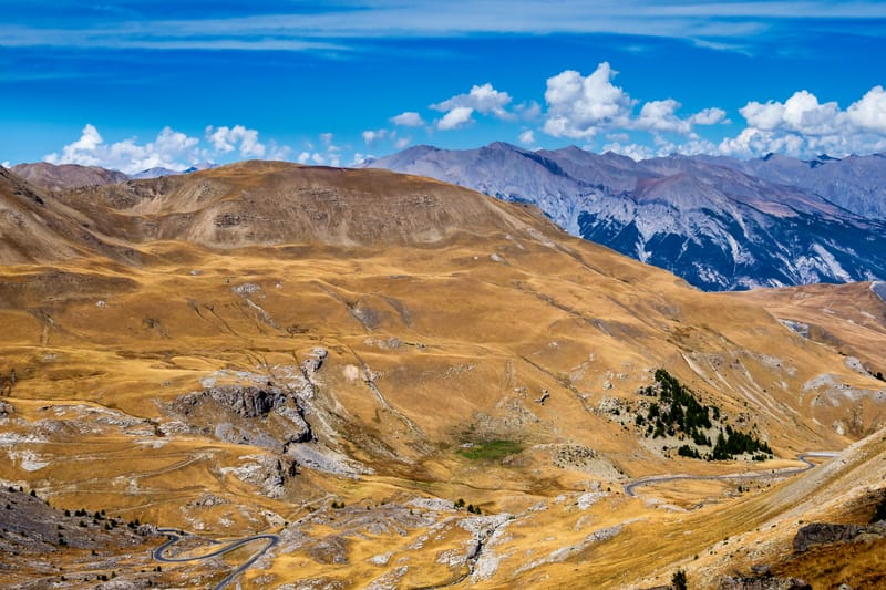 Le col de la Bonnette