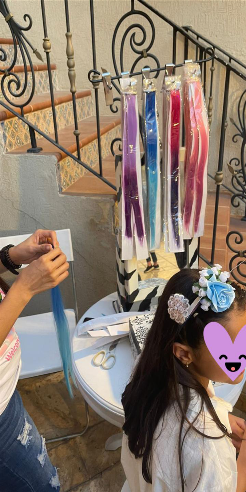 توصيلات شعر