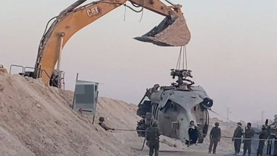 תחקיר תאונת המסוק ברפיח: הלהבים פגעו בסוללת עפר לפני ההתרסקות