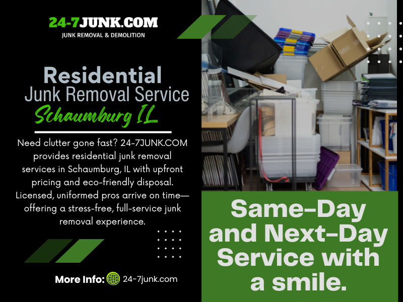 Residential Junk Removal Service Schaumburg IL