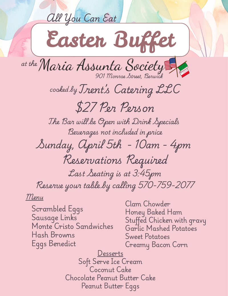 Easter Buffet