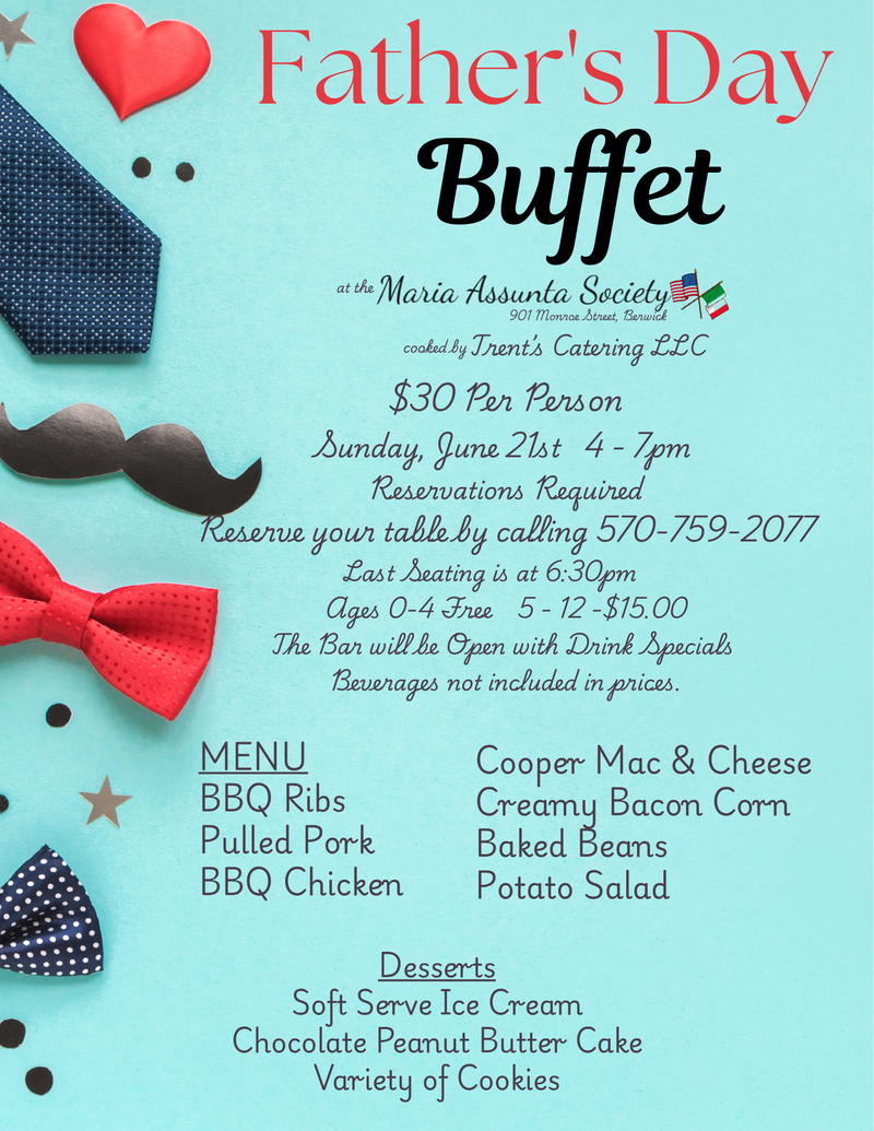 Father's Day Buffet