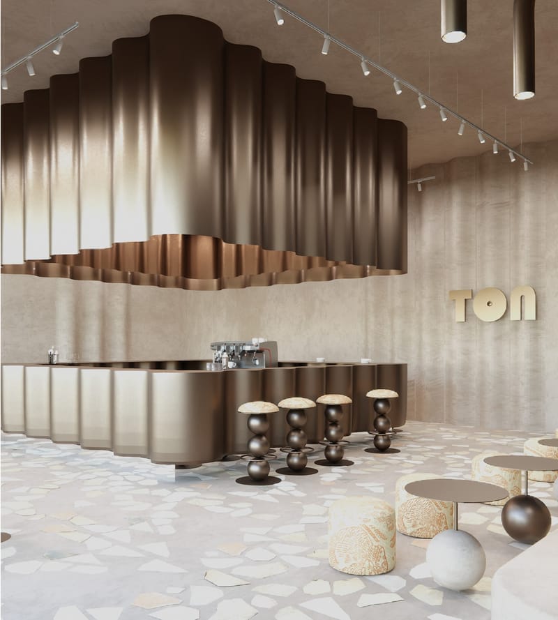 Koncept kawiarni - TON cafe   2025