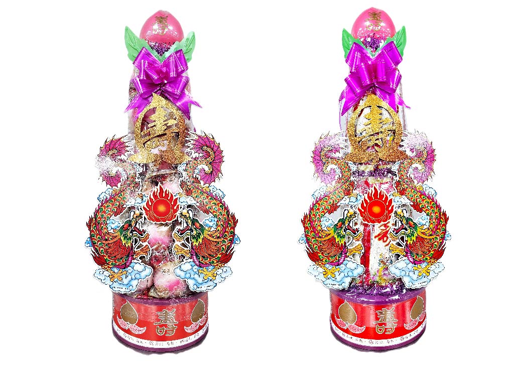 壽桃壽麵塔