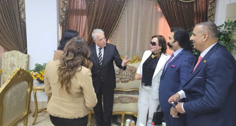 مع محافظ جنوب سيناء