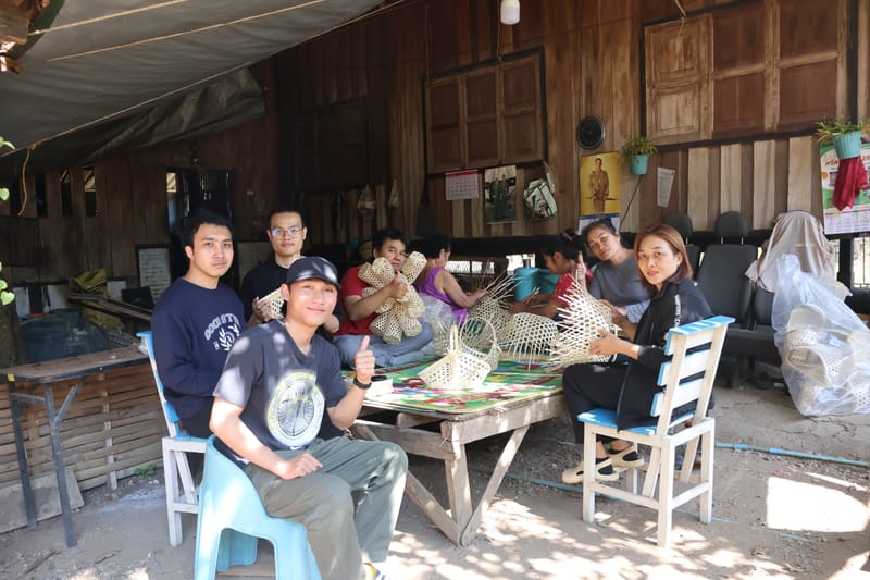 Sight visit local village at Ban Nong Krok, Phrao, Chiangmai