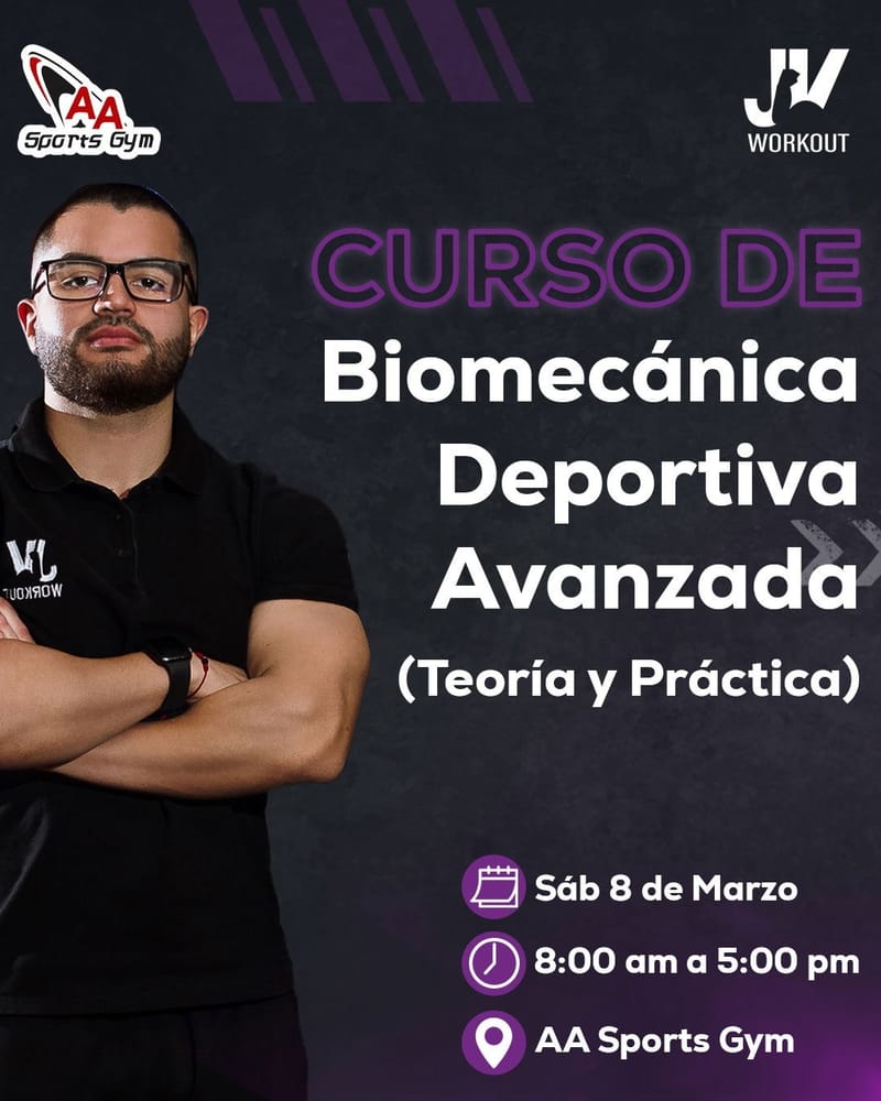 Curso sobre Biomecánica Deportiva Avanzada
