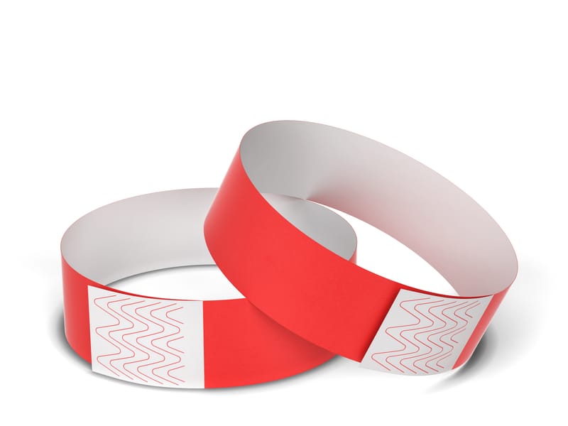 Pulseras de Papel Tyvek