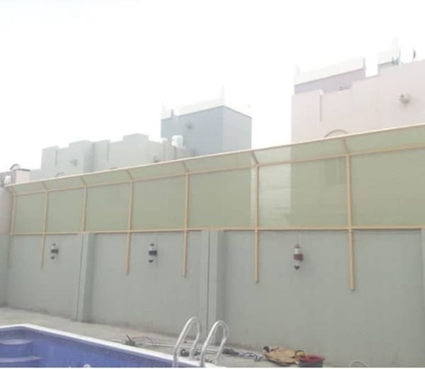 سواتر قماش (الصور بالأسفل)