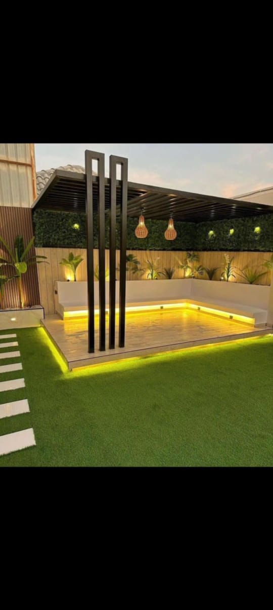 Pergolas (pictures below)