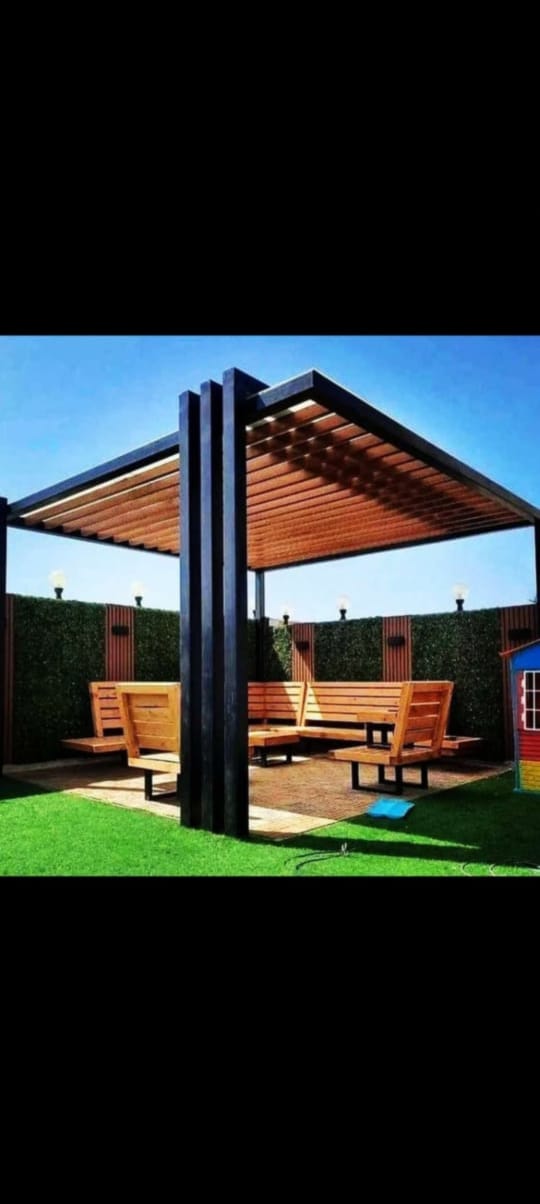 Pergolas (pictures below)