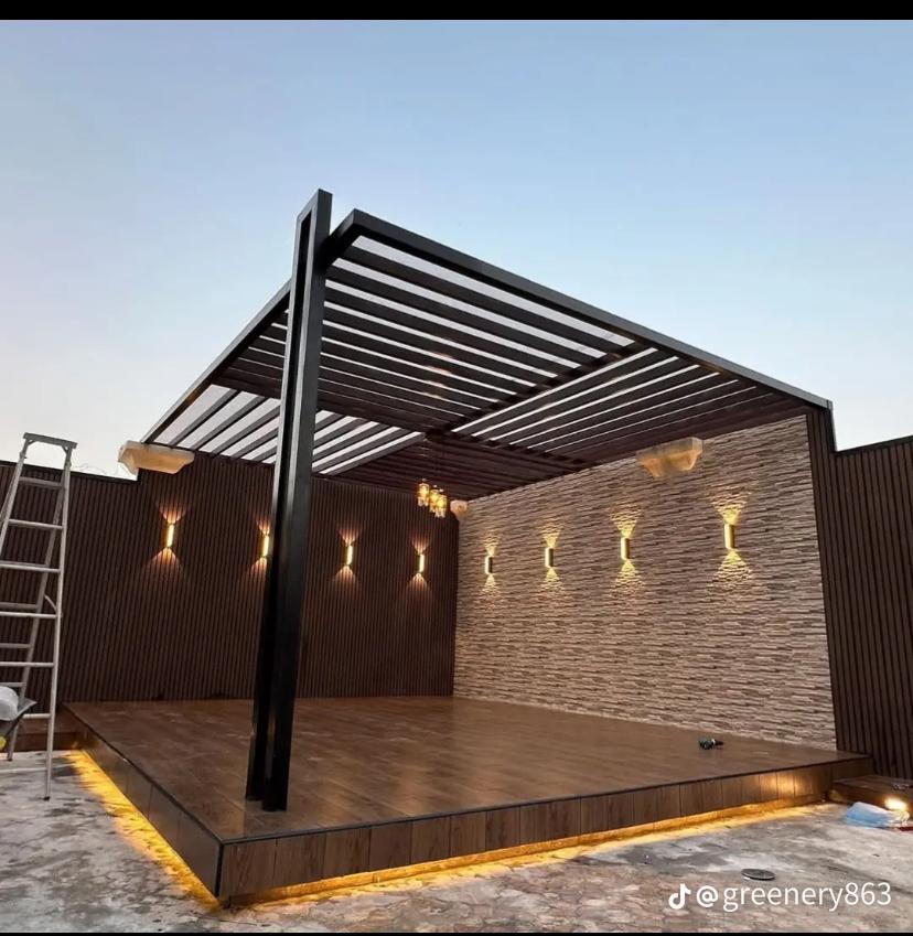 Pergolas (pictures below)