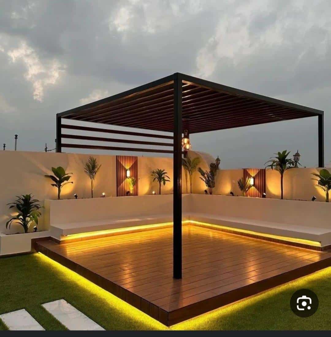 Pergolas (pictures below)