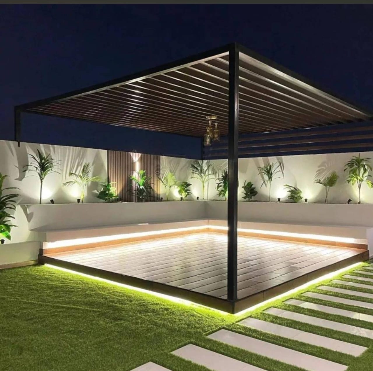 Pergolas (pictures below)