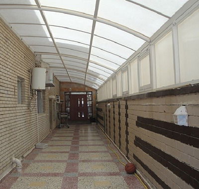 Walkway canopies (pictures below)