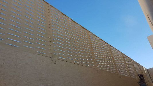 Iron fences (pictures below)