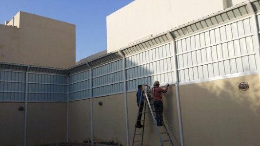 Iron fences (pictures below)