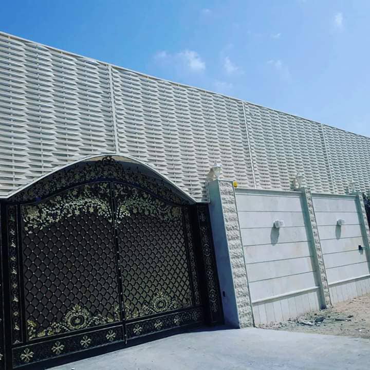 Iron fences (pictures below)