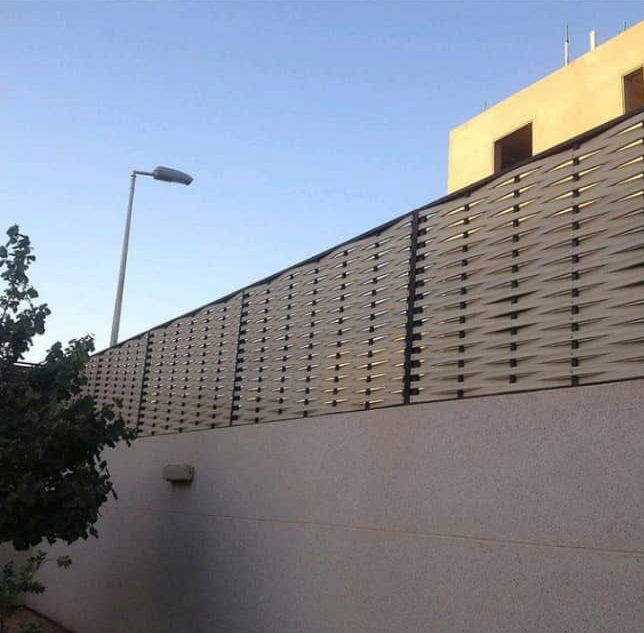 Iron fences (pictures below)