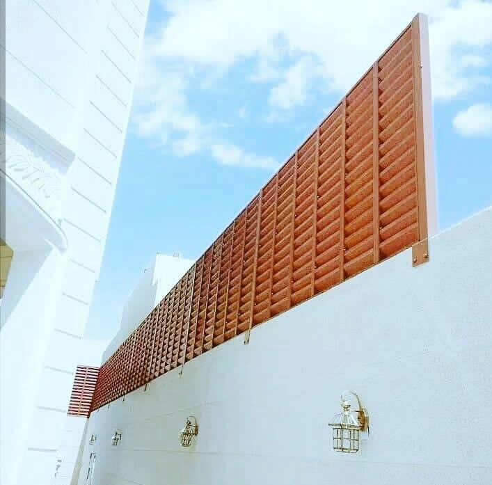 wood plastic screens