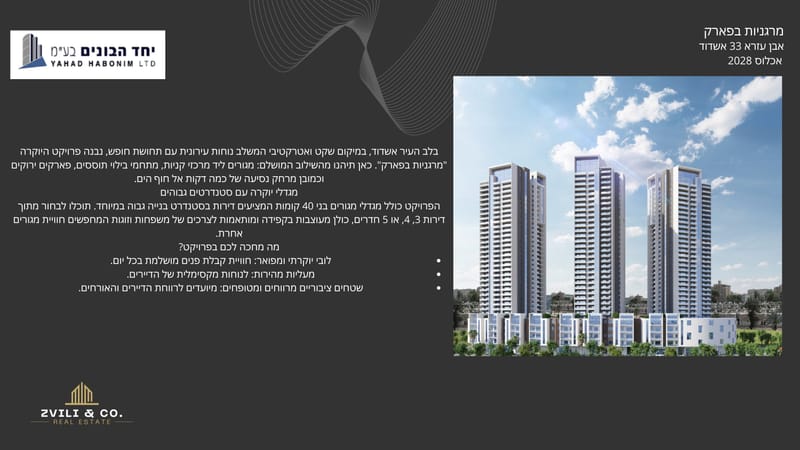 יחד במע"ר , מרגניות בפארק , 