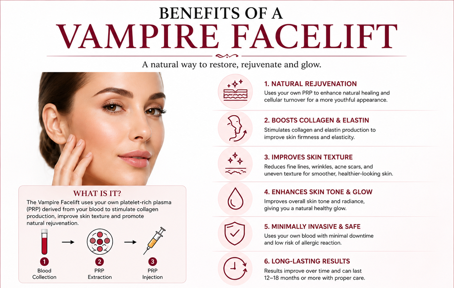 Vampire Facelift benefits