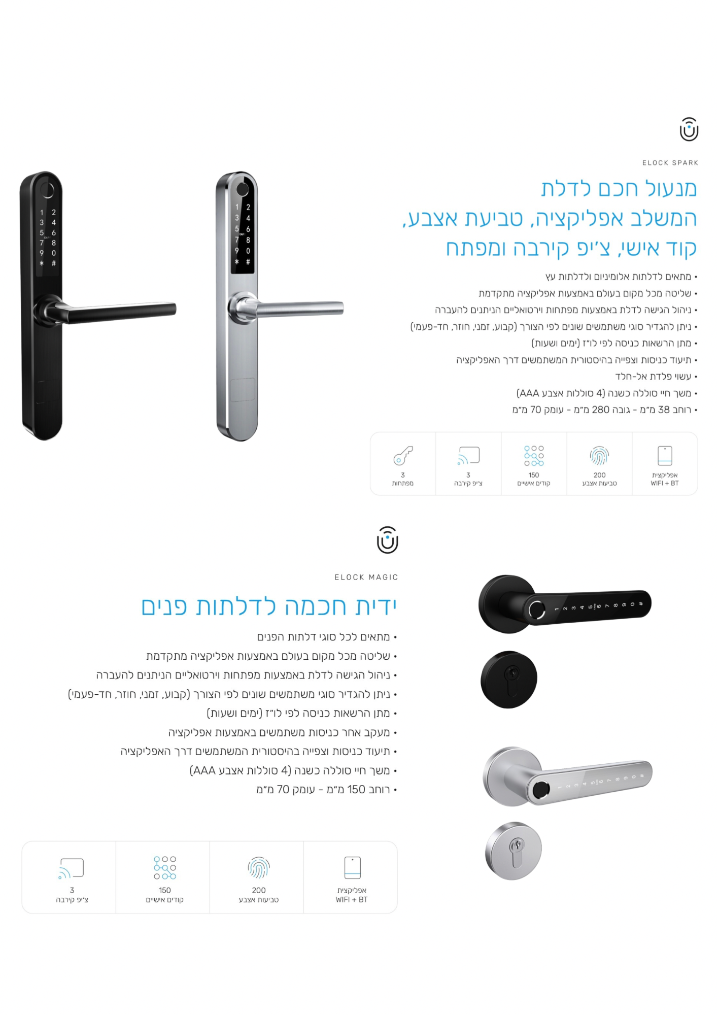 מנעול חכם elock