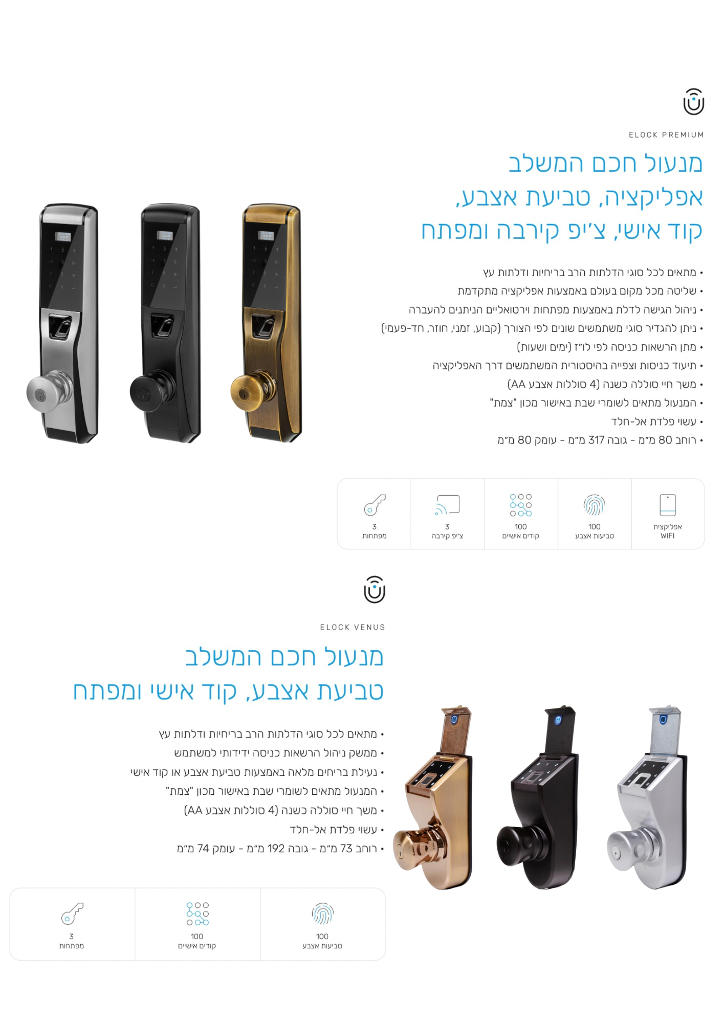 מנעול חכם elock
