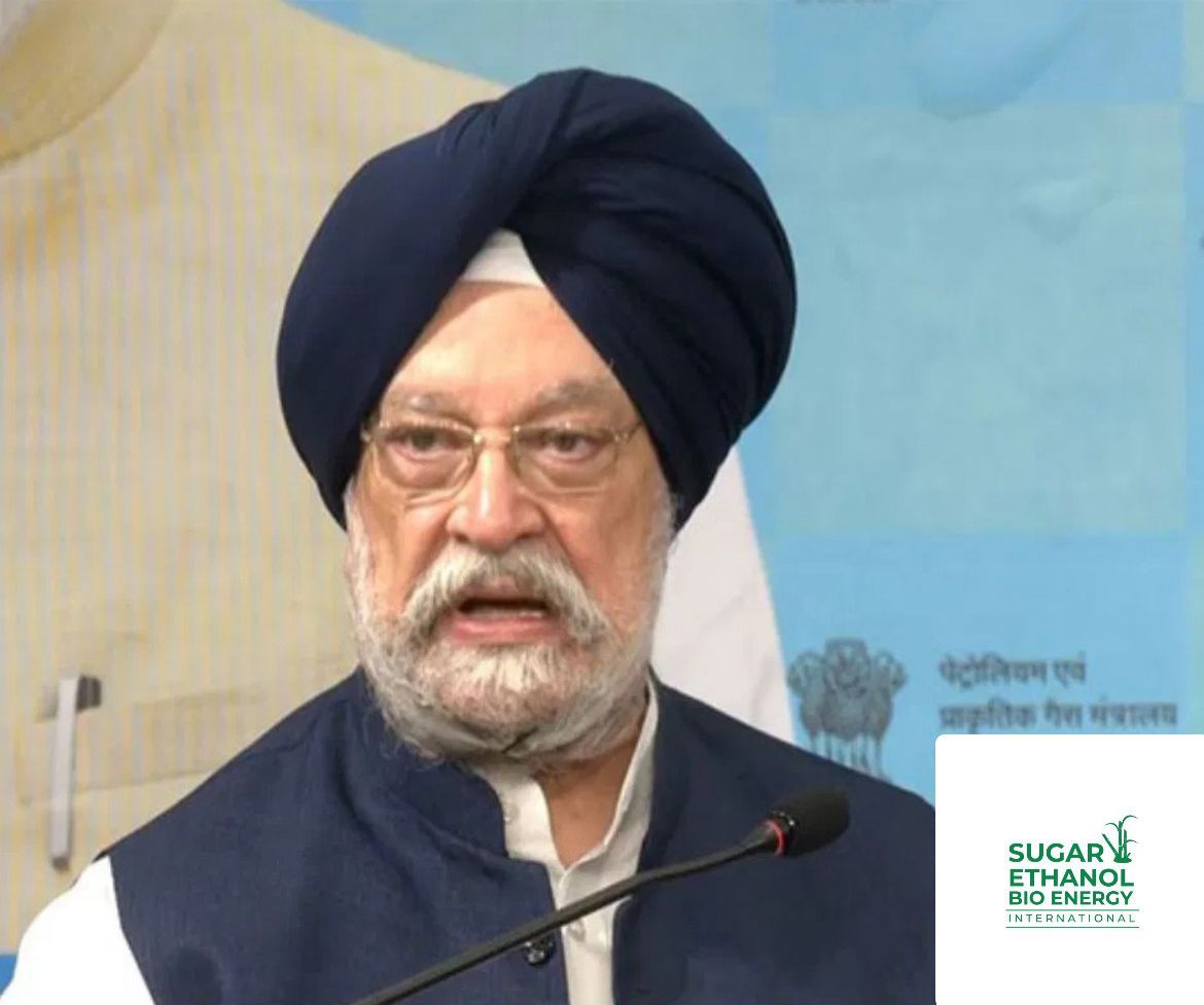 sugarethanolbioenergy.com- India – the new axis of global energy,” says Union Minister Hardeep Singh Puri