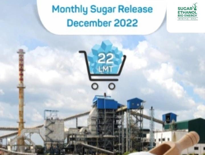 www.sugarethanolbioenergy.com - Government releases 22 LMT monthly sugar quota for December 2025 🍬📊🚜