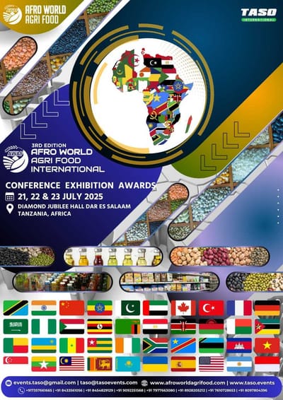 40 COUNTRIES PARTICIPATION IN AFRO WORLD AGRI FOOD - AGRI TRADE SHOW