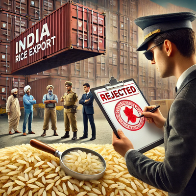 Indian Non-Basmati Rice Shipments to EU Face Rising Rejections Over Pesticide Concerns