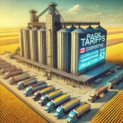 AAFC Raises Canola and Pea Ending Stocks Projections Amid Tariff Uncertainty