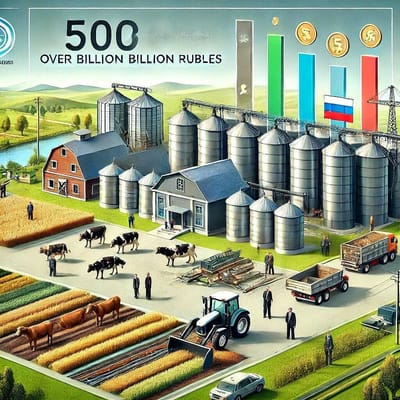 State Support for Russian Agriculture to Exceed 500 Billion Rubles in 2025