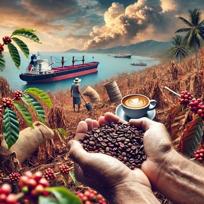 "Global Coffee Prices Surge to Multi-Year Highs Amid Climate Challenges and Supply Disruptions"