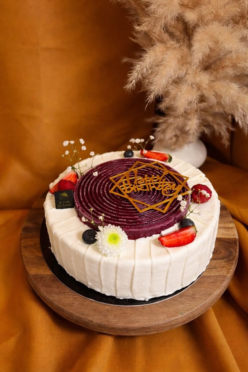 Chocolat blanc / fruits rouges