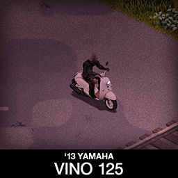 '13 Yamaha Vino 125 + PizzaBoy