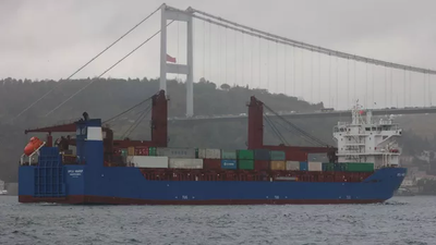 Le naufrage d'un cargo russe en Méditerranée