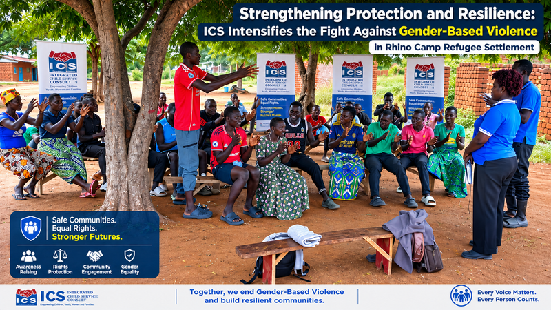 Strengthening Protection and Resilience: ICS Intensifies the Fight Against Gender-Based Violence in Rhino Camp Refugee Settlement