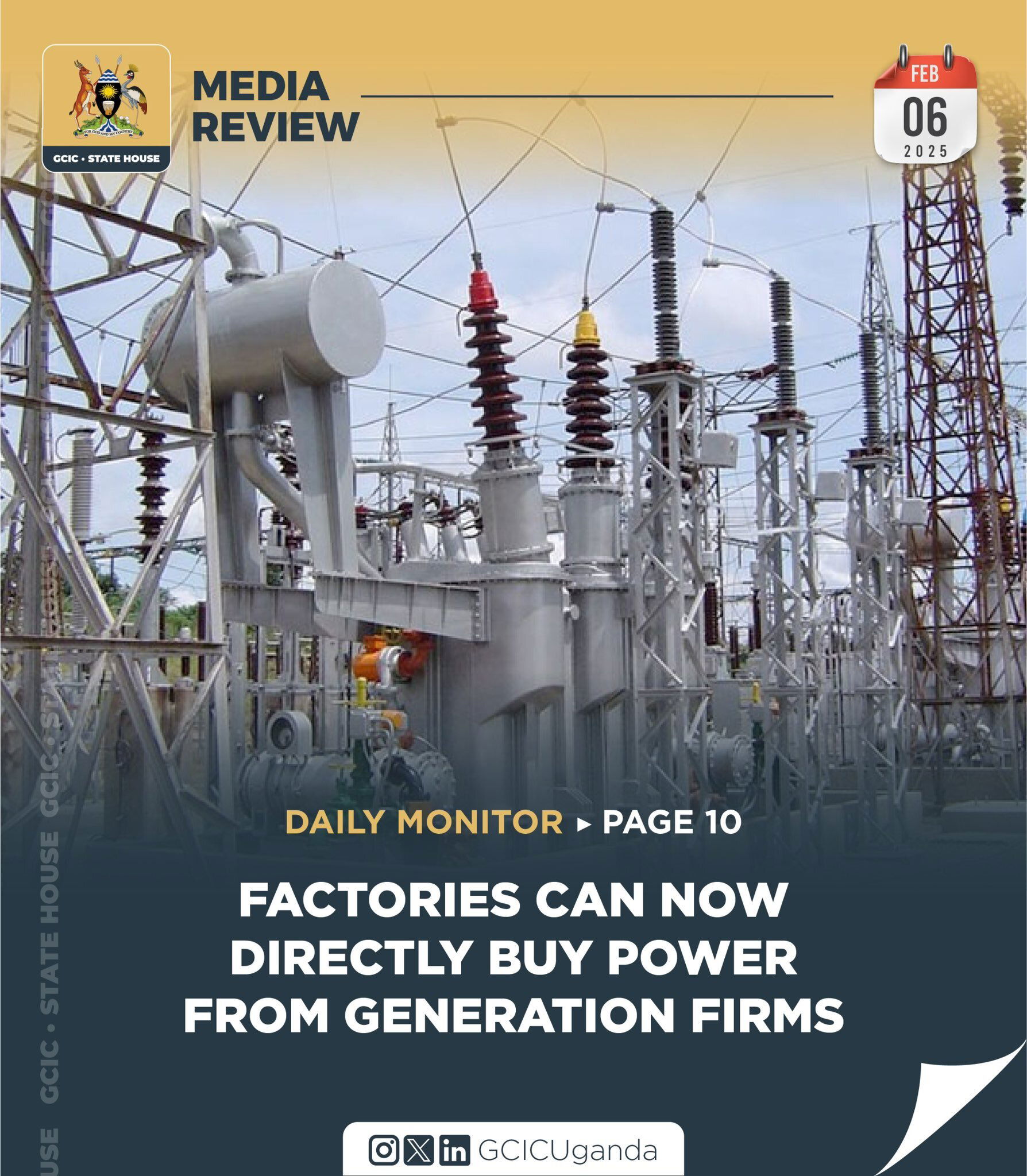 Just In: Uganda’s Electricity Market Opens Up: ERA Approves Direct Power Purchases for Manufacturers