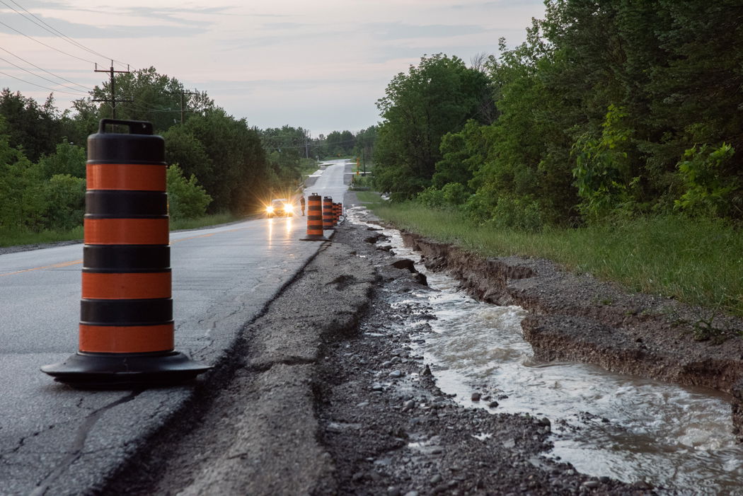 Town of The Blue Mountains Reminded Motorists To Drive With Caution Following Extreme Rainfall Event and Wasterwater Overflow