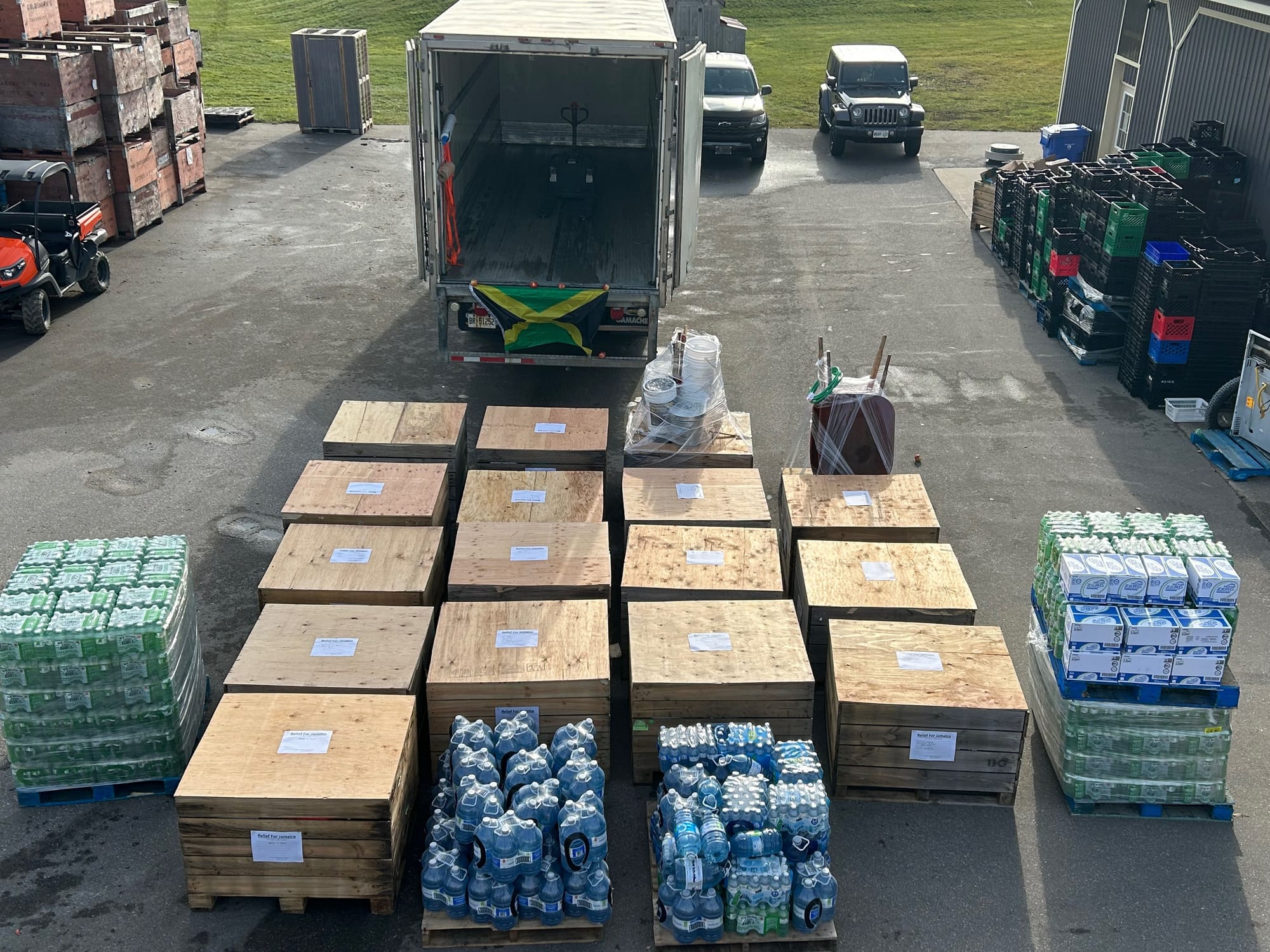 Blue Mountains mobilizes massive support for Jamaican Hurricane Relief