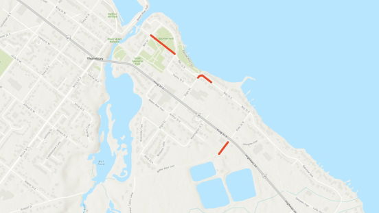 Temporary Lane Restrictions - Bay Street East & Grey Street South - Beginning May 26, 2025