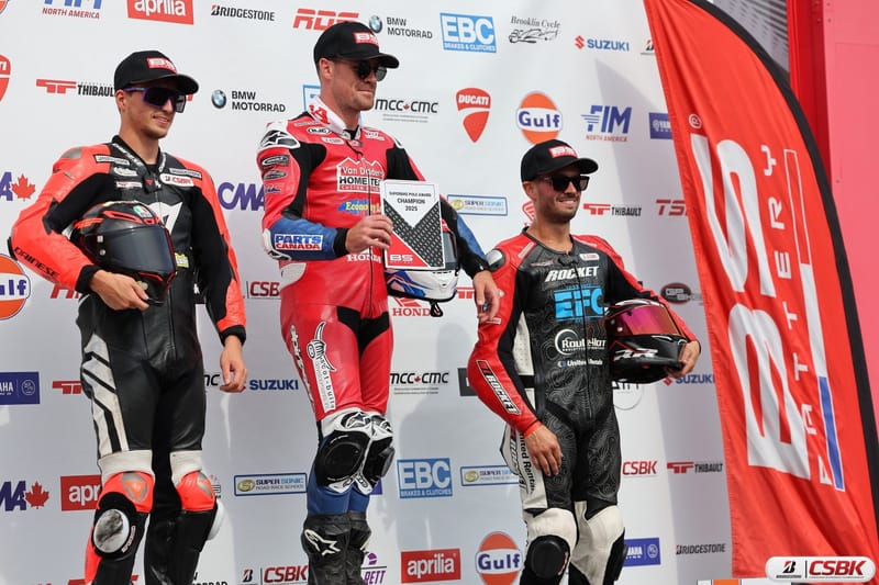 Ben Young Pilots 2025 Honda CBR1000RR-SP to Victory Capturing his Fifth Career Canadian Superbike Crown