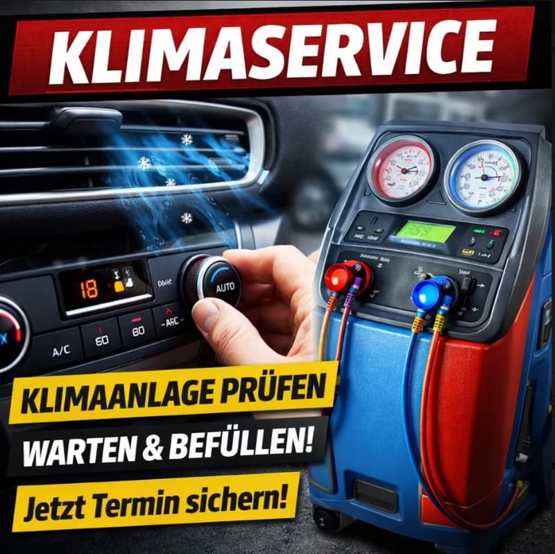 Frische Luft & kühler Kopf: Zeit für Ihren Klimaservice!