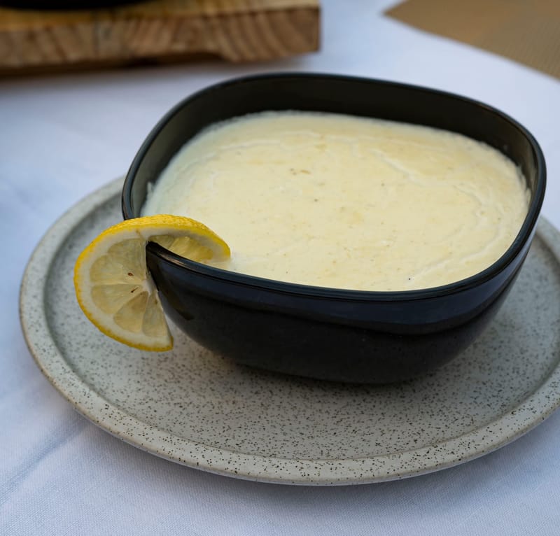 شوربة دجاج بالكريمه